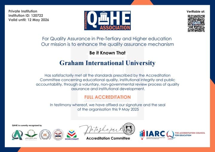 GIU+QAHE Accreditation